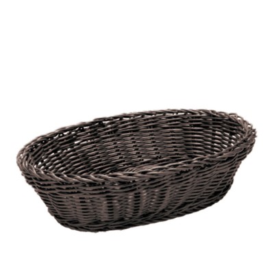 Καλάθι Ψωμιού Οβάλ Polyrattan Μ27xΠ20xΥ8cm Καφέ Καλάθι Ψωμιού Οβάλ Polyrattan Μ27xΠ20xΥ8cm Καφέ