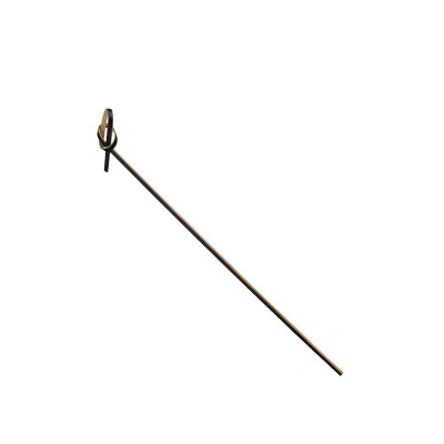 Ξυλάκι Φιόγκος Bamboo Μ12cm Μαύρο Συσκευασία 100Τμχ