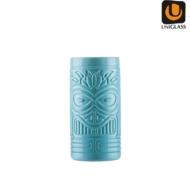 Ποτήρι Tiki Γυάλινο 500ml Φ7.43xΥ15cm Bombay Opaque White Fiji Uniglass 30410CF202 Ποτήρι Tiki Γυάλινο 500ml Φ7.43xΥ15cm Bombay Opaque White Fiji Uniglass 30410CF202