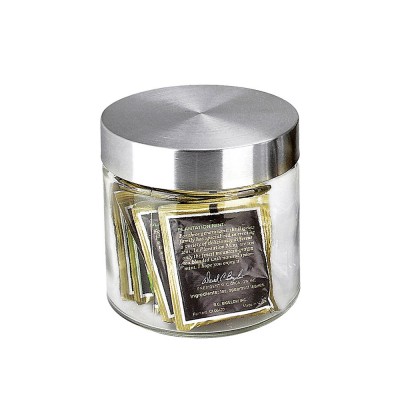 Βάζο Κυλινδρικό Γυάλινο 1.7lt Φ11xΥ22cm Με Ανοξείδωτο Καπάκι Βάζο Κυλινδρικό Γυάλινο 1.7lt Φ11xΥ22cm Με Ανοξείδωτο Καπάκι