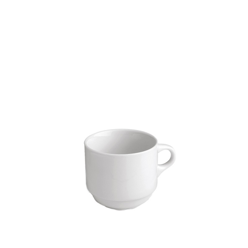Φλιτζάνι Espresso/Ελληνικού Στοιβαζόμενο Πορσελάνινο 120ml Λευκό md.15439 Φλιτζάνι Espresso/Ελληνικού Στοιβαζόμενο Πορσελάνινο 120ml Λευκό md.15439