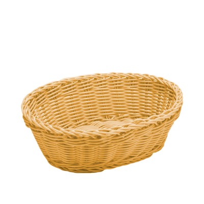 Καλάθι Ψωμιού Οβάλ Polyrattan Μ23xΠ17xΥ8cm Μπεζ Καλάθι Ψωμιού Οβάλ Polyrattan Μ23xΠ17xΥ8cm Μπεζ