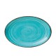 Πιατέλα Οβάλ Πορσελάνινη Μ31.7xΠ21cm Τιρκουάζ Tiffany GTSA Πιατέλα Οβάλ Πορσελάνινη Μ31.7xΠ21cm Τιρκουάζ Tiffany GTSA