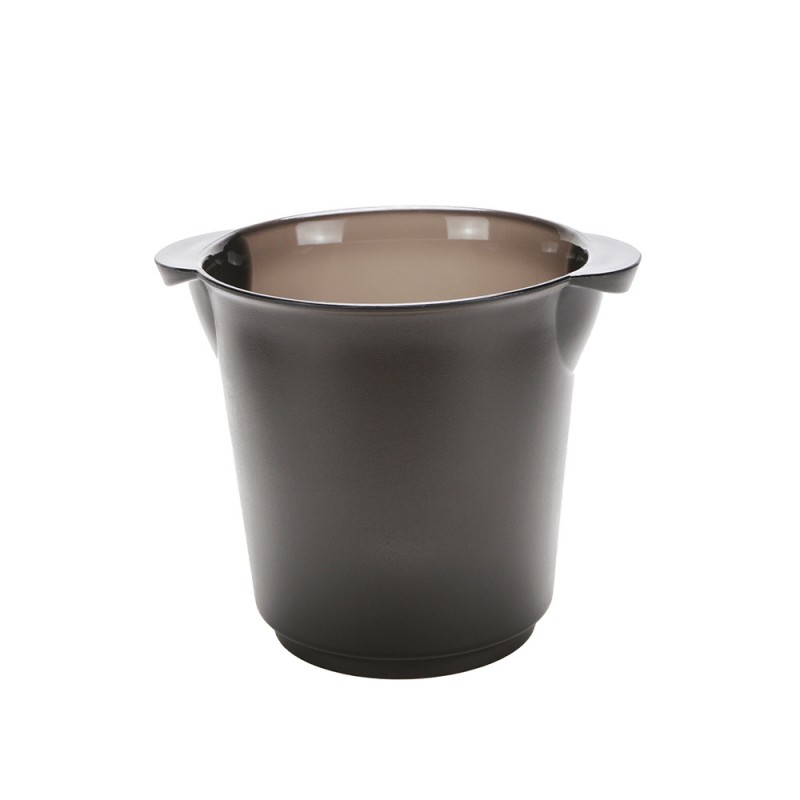 Σαμπανιέρα Πλαστική Φ21.5xΥ22cm Φιμέ Ματ