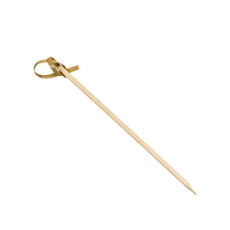 Ξυλάκι Φιόγκος Bamboo Μ15cm Συσκευασία 200Τμχ