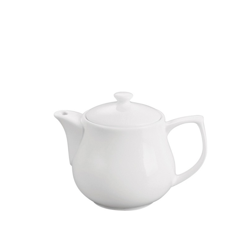 Τσαγιέρα Πορσελάνινη 450ml Φ10.5xΥ16.5cm Λευκή Τσαγιέρα Πορσελάνινη 450ml Φ10.5xΥ16.5cm Λευκή