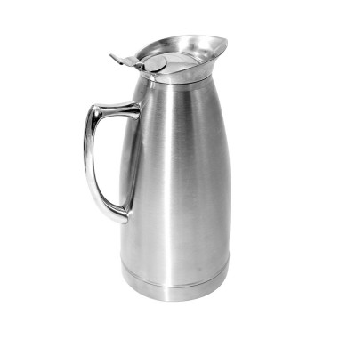 Κανάτα Με Καπάκι Ανοξείδωτη Ματ 1000ml Ισοθερμική Με Διπλό Τοίχωμα