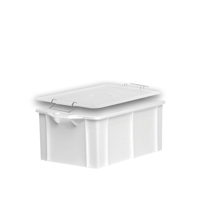 Κιβώτιο Μεταφοράς Ορθογώνιο Πλαστικό 60lt Μ62xΠ40xΥ30cm Λευκό Με Καπάκι Λευκό 2600 Κιβώτιο Μεταφοράς Ορθογώνιο Πλαστικό 60lt Μ62xΠ40xΥ30cm Λευκό Με Καπάκι Λευκό 2600