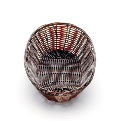 Καλάθι Ψωμιού Οβάλ Polyrattan Μ25.5xΠ17.5xΥ8cm Καφέ Σκούρο Καλάθι Ψωμιού Οβάλ Polyrattan Μ25.5xΠ17.5xΥ8cm Καφέ Σκούρο
