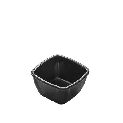 Μπωλ Τετράγωνο PC Μ7xΠ7cm Μαύρο Μπωλ Τετράγωνο PC Μ7xΠ7cm Μαύρο