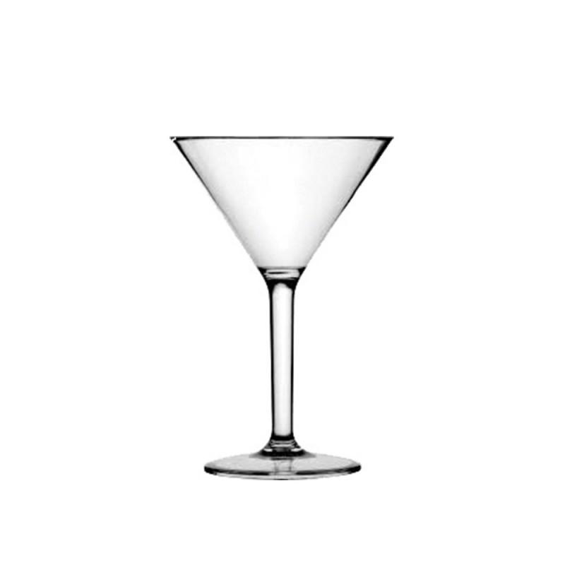 Ποτήρι Μαρτίνι PC 280ml Φ12xΥ17cm Πισίνας Διάφανο