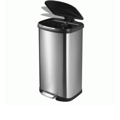 Κάδος Αποριμμάτων Ανοξείδωτος Ματ 70lt Μ43xΠ40xΥ70cm Με Πενταλ Και Σύστημα Για Μαλακό Κλείσιμο Στο Καπάκι Κάδος Αποριμμάτων Ανοξείδωτος Ματ 70lt Μ43xΠ40xΥ70cm Με Πενταλ Και Σύστημα Για Μαλακό Κλείσιμο Στο Καπάκι