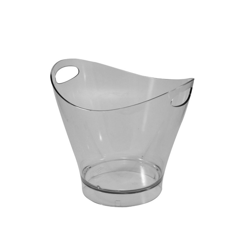 Σαμπανιέρα Ακρυλική 6lt Μ30xΠ24xΥ26cm Διάφανη