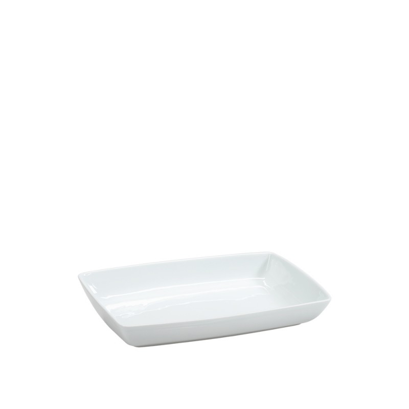 Πιατελάκι Ορθογώνιο Πορσελάνινο Μ16.5xΠ10cm Λευκό Tetra Πιατελάκι Ορθογώνιο Πορσελάνινο Μ16.5xΠ10cm Λευκό Tetra