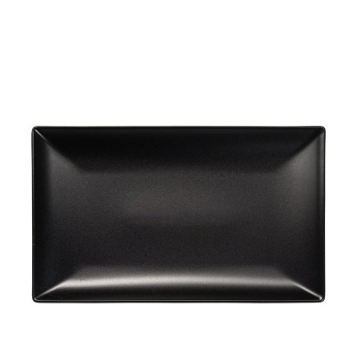 Πιατέλα Ορθογώνια Πορσελάνινη Μ30xΠ20cm Μαύρη Ματ Elite md.607 Πιατέλα Ορθογώνια Πορσελάνινη Μ30xΠ20cm Μαύρη Ματ Elite md.607