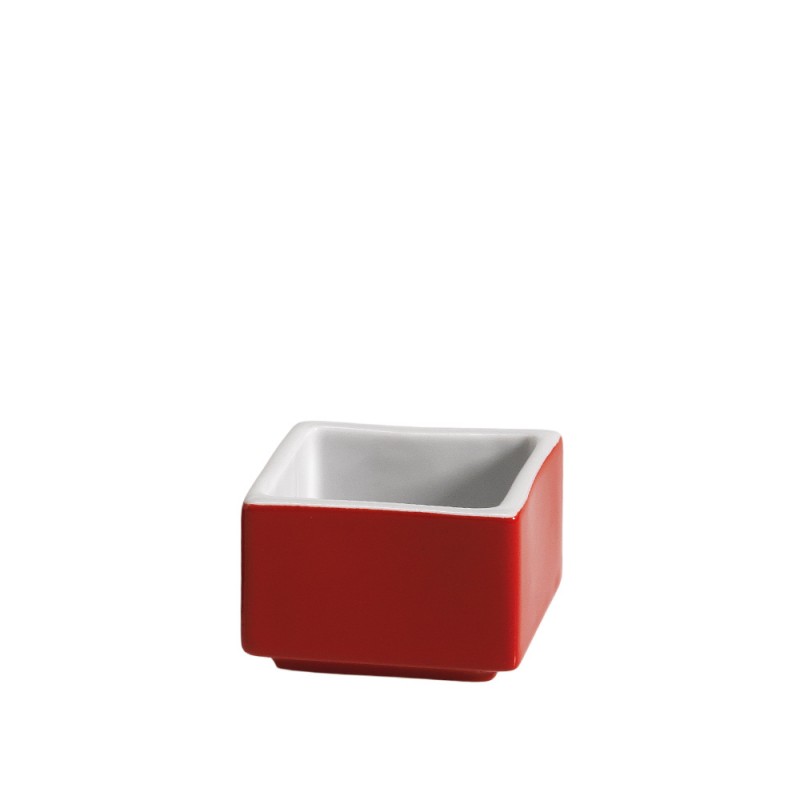 Μπωλ Για Ντιπ Τετράγωνο Πορσελάνινο Μ5xΠ5xΥ4cm Κόκκινο Inglazed md.113KOK Μπωλ Για Ντιπ Τετράγωνο Πορσελάνινο Μ5xΠ5xΥ4cm Κόκκινο Inglazed md.113KOK