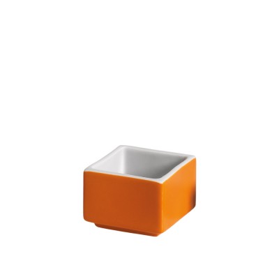 Μπωλ Για Ντιπ Τετράγωνο Πορσελάνινο Μ5xΠ5xΥ4cm Πορτοκαλί Inglazed md.113POR Μπωλ Για Ντιπ Τετράγωνο Πορσελάνινο Μ5xΠ5xΥ4cm Πορτοκαλί Inglazed md.113POR