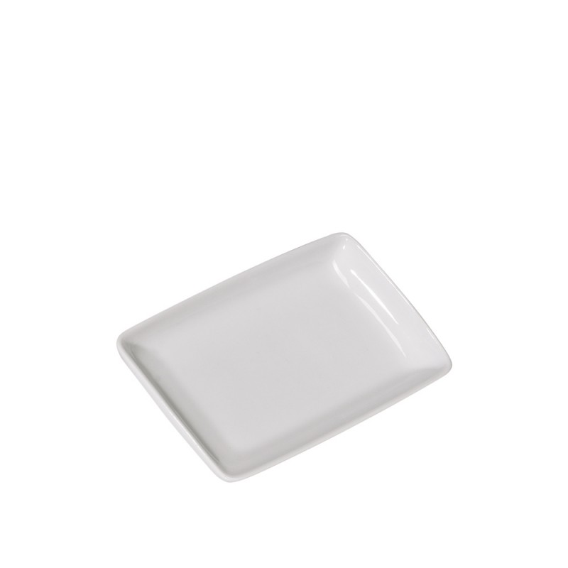 Πιατελάκι Ορθογώνιο Πορσελάνινο Μ14.5xΠ9cm Λευκό Πιατελάκι Ορθογώνιο Πορσελάνινο Μ14.5xΠ9cm Λευκό