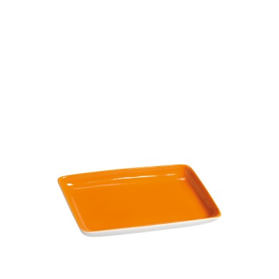 Πιατελάκι Ορθογώνιο Πορσελάνινο Μ14.5xΠ9cm Πορτοκαλί Πιατελάκι Ορθογώνιο Πορσελάνινο Μ14.5xΠ9cm Πορτοκαλί