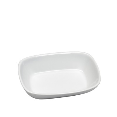 Πιατέλα Βαθιά Οβάλ Πορσελάνινη Μ22xΠ14.7cm Λευκή Πυράντοχη Vienna