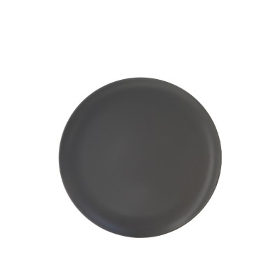 Πιάτο Ρηχό Στρογγυλό Πορσελάνινο Φ20cm Γκρι Ματ Monaco md.203
