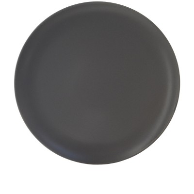 Πιατέλα Στρογγυλή Πορσελάνινη Φ32cm Γκρι Ματ Monaco md.201