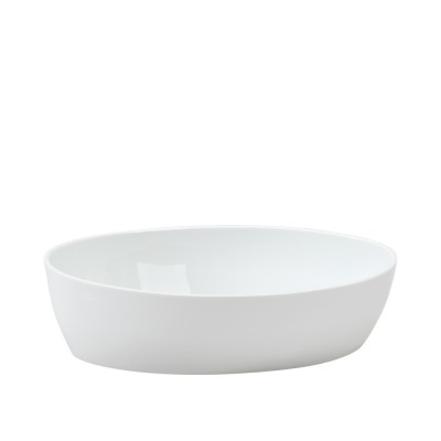 Σαλατιέρα Οβάλ Πορσελάνινη Μ19xΠ12.5xΥ6.5cm Λευκή Σαλατιέρα Οβάλ Πορσελάνινη Μ19xΠ12.5xΥ6.5cm Λευκή