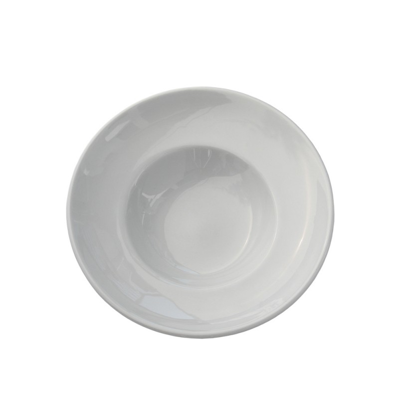 Πιάτο Ριζότο Βαθύ Πορσελάνινο Φ23cm Λευκό md.699