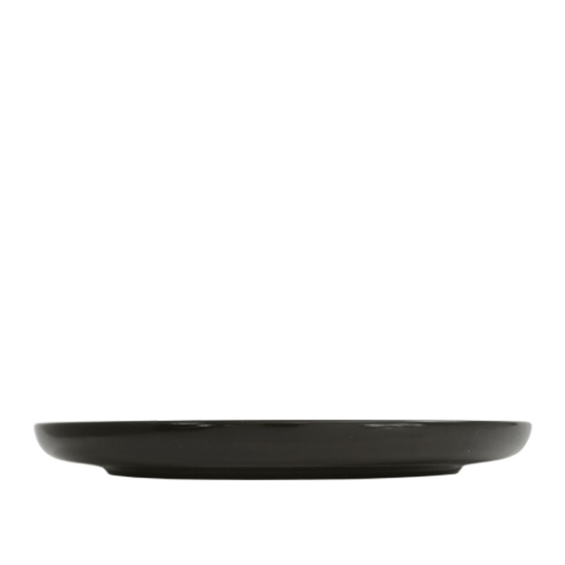 Πιάτο Flat Πορσελάνινο Φ27cm Μαύρο Ματ Nordic md.301 Πιάτο Flat Πορσελάνινο Φ27cm Μαύρο Ματ Nordic md.301