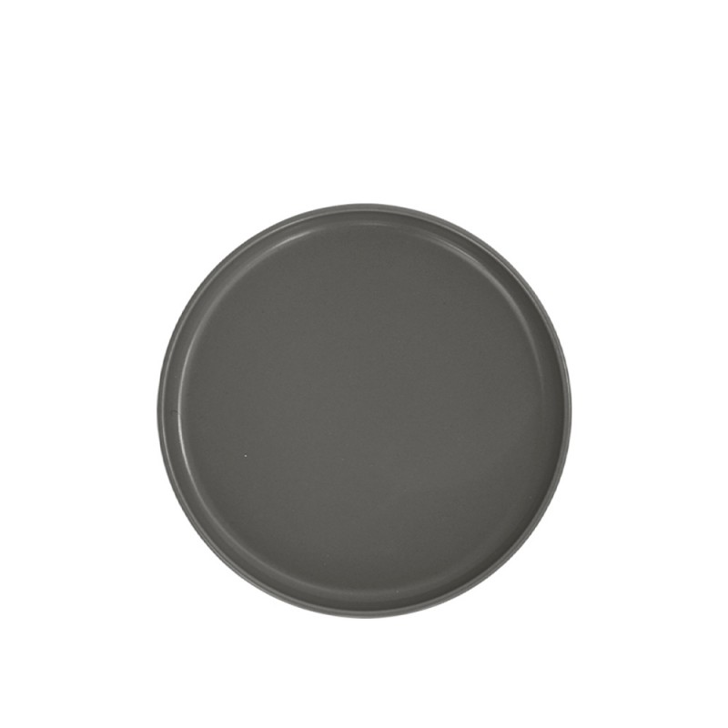Πιάτο Flat Πορσελάνινο Φ20cm Γκρι Ματ Nordic md.302 Πιάτο Flat Πορσελάνινο Φ20cm Γκρι Ματ Nordic md.302