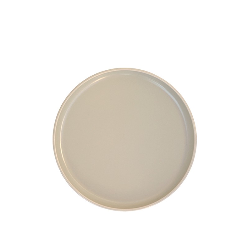 Πιάτο Flat Πορσελάνινο Φ20cm Μπεζ Ματ Nordic md.302 Πιάτο Flat Πορσελάνινο Φ20cm Μπεζ Ματ Nordic md.302