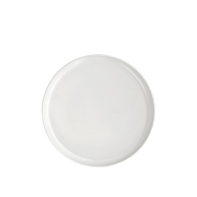 Πιάτο Flat Πορσελάνινο Φ20cm Λευκό Ματ Nordic md.302