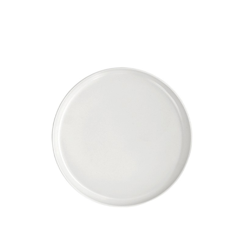 Πιάτο Flat Πορσελάνινο Φ20cm Λευκό Ματ Nordic md.302 Πιάτο Flat Πορσελάνινο Φ20cm Λευκό Ματ Nordic md.302