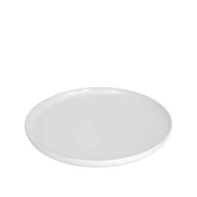 Πιάτο Flat Πορσελάνινο Φ20cm Λευκό Ματ Nordic md.302