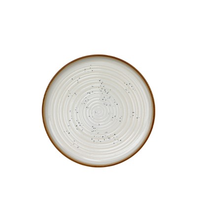 Πιάτο Ρηχό Πορσελάνινο Φ20cm Μπεζ Monaco Spira md.SPIRA20 Πιάτο Ρηχό Πορσελάνινο Φ20cm Μπεζ Monaco Spira md.SPIRA20