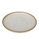 Πιάτο Flat Πορσελάνινο Φ27cm Μπεζ Nordic Spira md.SPIRA301