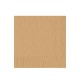 Χαρτοπετσέτα Μ33xΠ33cm Πολυτελείας 2Φ Eco Brown Πακέτο 100Τμχ