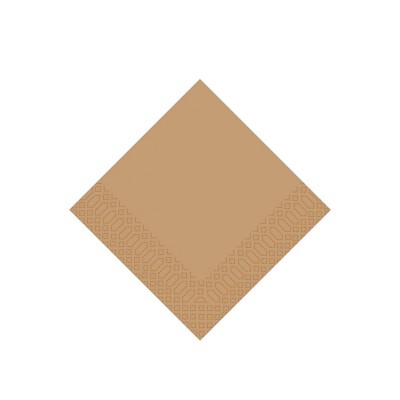 Χαρτοπετσέτα Μ33xΠ33cm Πολυτελείας 2Φ Eco Brown Πακέτο 100Τμχ Χαρτοπετσέτα Μ33xΠ33cm Πολυτελείας 2Φ Eco Brown Πακέτο 100Τμχ