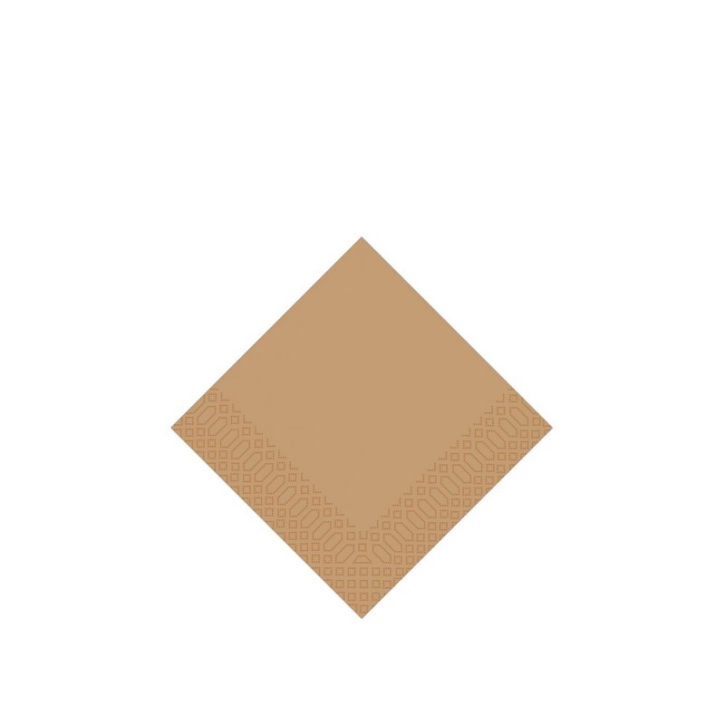 Χαρτοπετσέτα Μ23xΠ23cm Εστιατορίου Eco Brown Πακέτο 750Τμχ