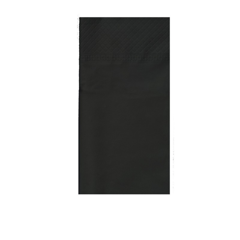 Χαρτοπετσέτα 1/8 Μ40xΠ40cm Πολυτελείας 2Φ Μαύρη Πακέτο 100Τμχ