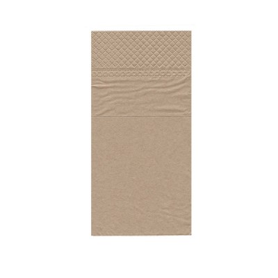 Χαρτοπετσέτα Φάκελος Μ33xΠ40cm 2Φ Eco Brown Πακέτο 75Τμχ