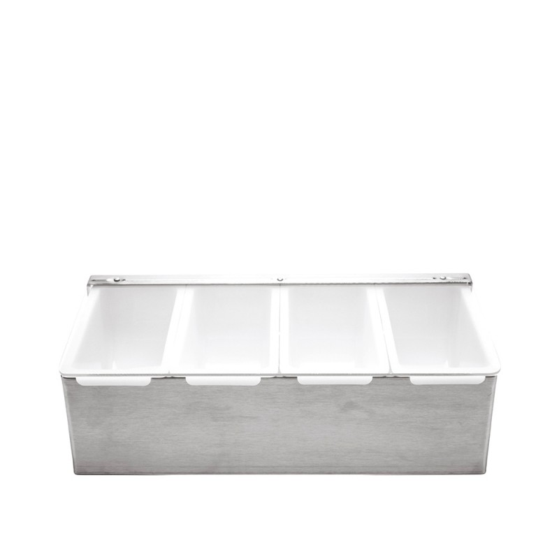 Bar Organizer 4 Θέσεων Ανοξείδωτο Μ29.5xΠ14.6xΥ8.8cm Bar Organizer 4 Θέσεων Ανοξείδωτο Μ29.5xΠ14.6xΥ8.8cm