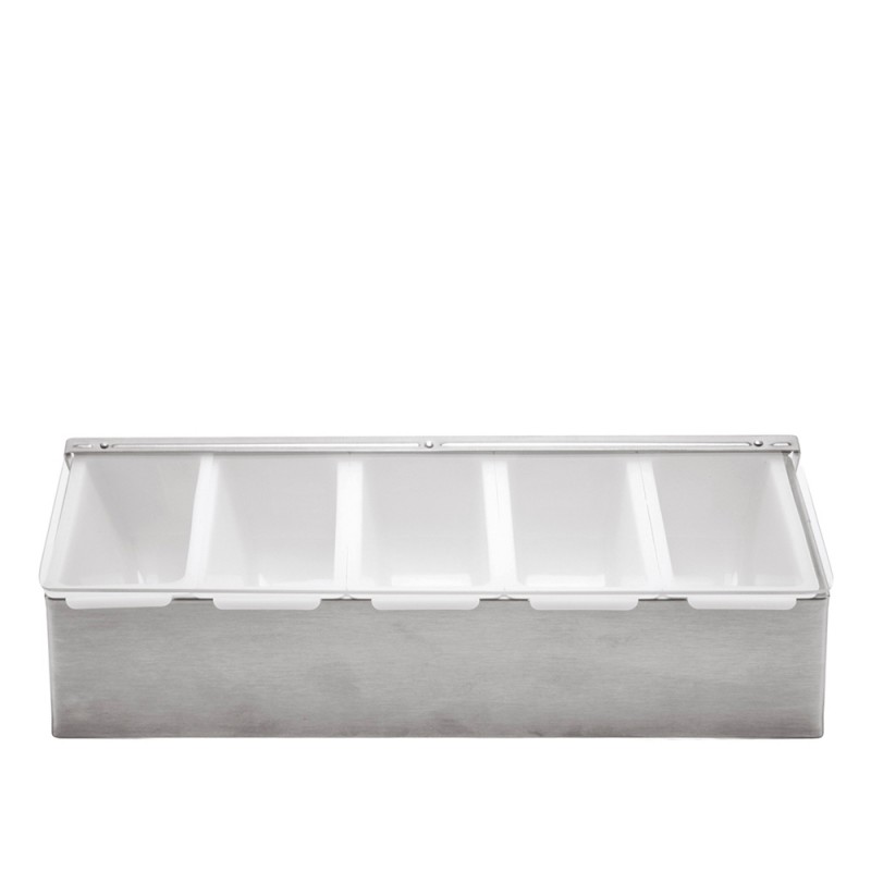 Bar Organizer 5 Θέσεων Ανοξείδωτο Μ36.5xΠ14.6xΥ8.8cm Bar Organizer 5 Θέσεων Ανοξείδωτο Μ36.5xΠ14.6xΥ8.8cm