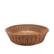Καλάθι Στρογγυλό Polyrattan Μ40xΠ10cm Μελί Καλάθι Στρογγυλό Polyrattan Μ40xΠ10cm Μελί
